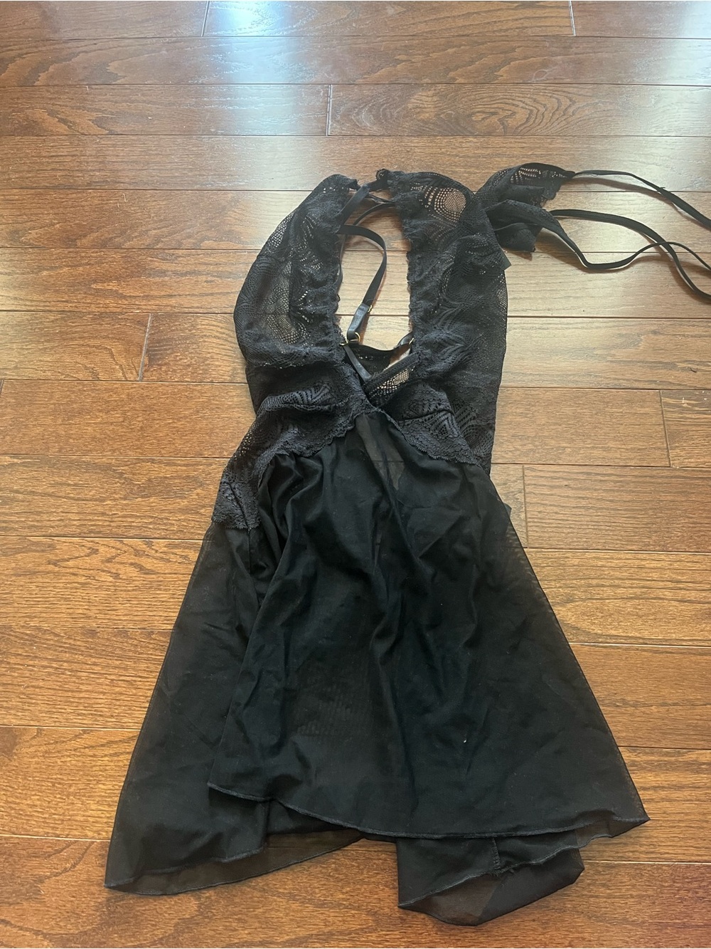 Black Lace and Sheer Lingerie
